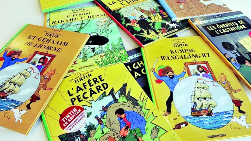 إعادة نشر أولى قصص «تان تان الكارتونية» بالألوان