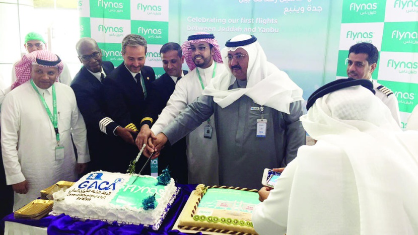 «طيران ناس» يدشن خطا جويا مباشرا بين جدة وينبع