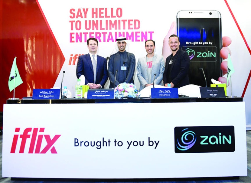 مجموعة «زين» تؤسس كيانا تجاريا مع iflix لتوفير بث المحتوى الترفيهي في الشرق الأوسط وإفريقيا