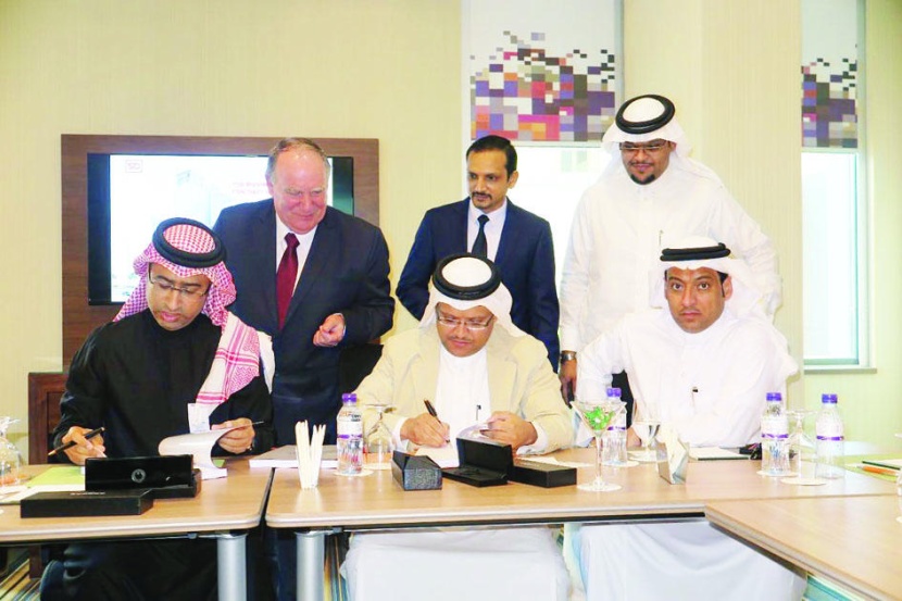 «البعد الخامس» توقع مع «المطوع القابضة» لبناء برجين للأعمال بمدينة الدمام