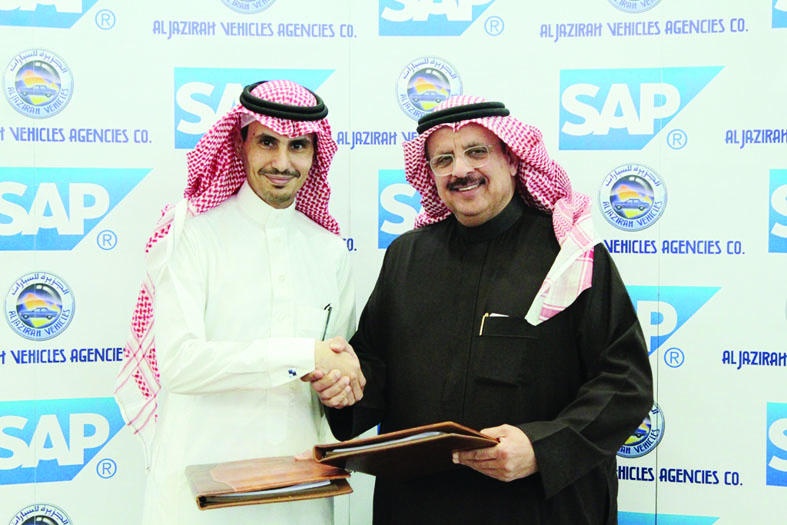 شركة توكيلات الجزيرة للسيارات تستثمر في أنظمة حلول تقنية متقدمة ومتخصصة في قطاع السيارات بالشراكة مع SAP السعودية