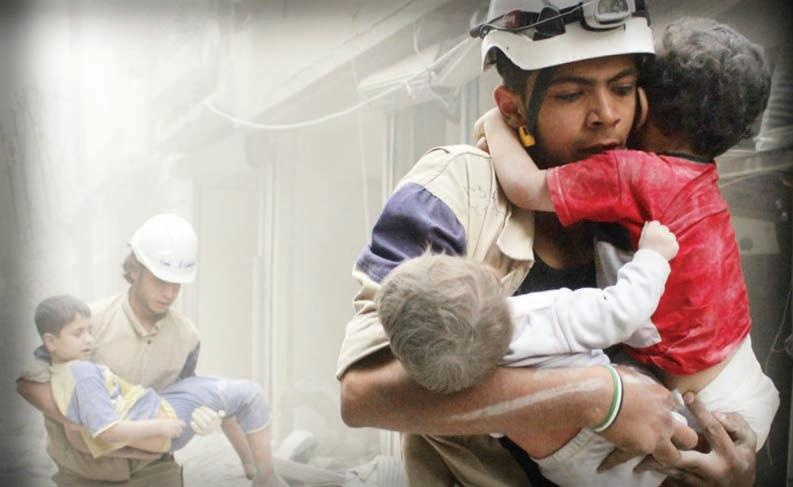 تحت ركام الموت ثمة حياة ..
«الخوذ البيضاء» تنتصر