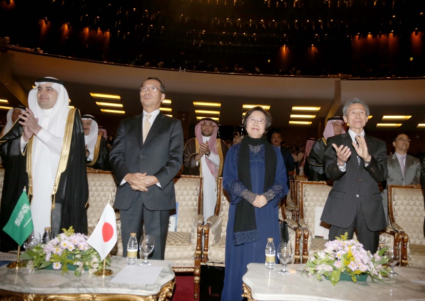 السعوديون يتفاعلون مع "الأوركسترا اليابانية" في الأسبوع الثقافي