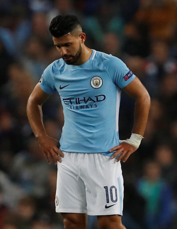 إصابة أجويرو مهاجم سيتي في حادث سير في هولندا