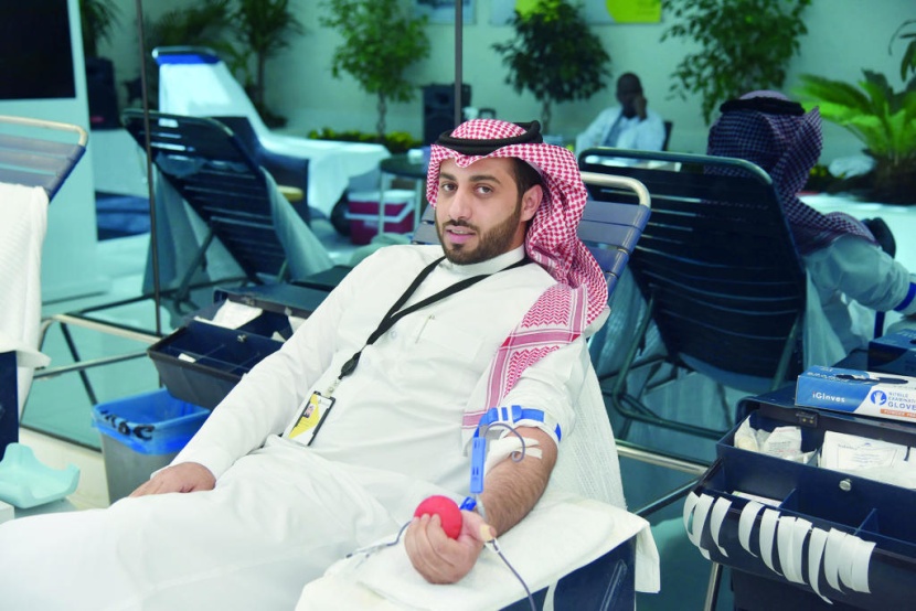 البنك السعودي للاستثمار ينظم حملة تبرع بالدم لمستشفى الملك فيصل التخصصي ومركز الأبحاث