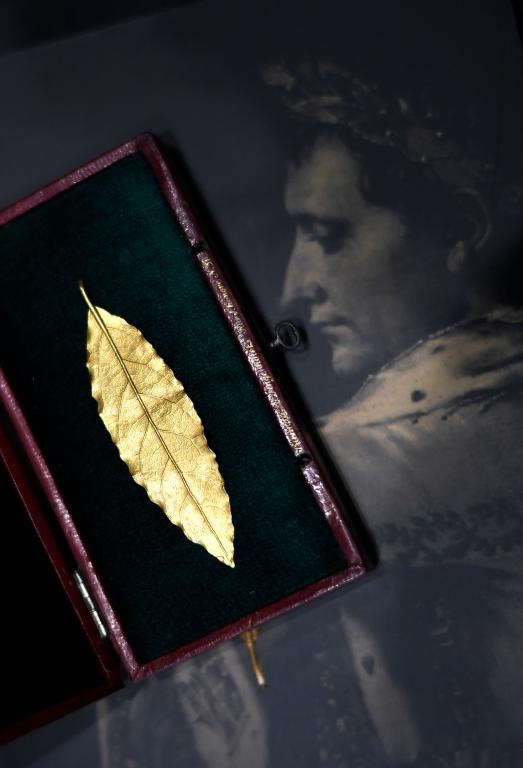 بيع ورقة غار ذهبية من تاج نابليون بمبلغ 625 ألف يورو في مزاد بفرنسا