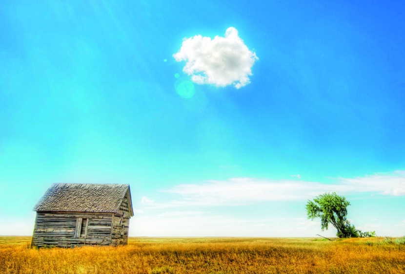 على كيس من الغيم