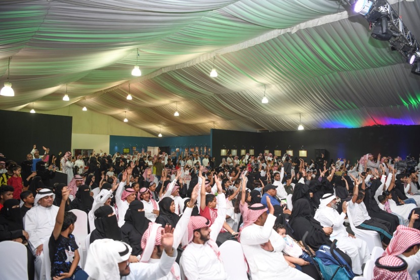 خيمة "هيئة الثقافة" في عكاظ تستقبل 78 ألف زائر خلال أيام المهرجان