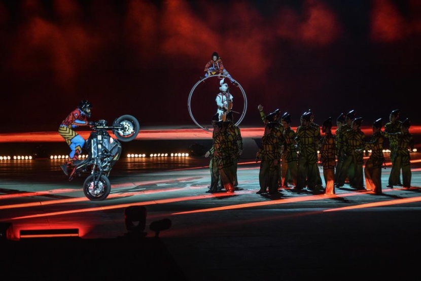 قصة مصورة: احتفالات في كل أنحاء المملكة احتفاءا بيوم الوطن