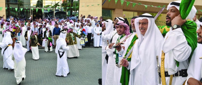 «العربي الوطني» يحتفل بذكرى اليوم الوطني