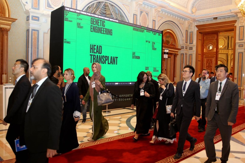 جوانب من مؤتمر مبادرة مستقبل الاستثمار