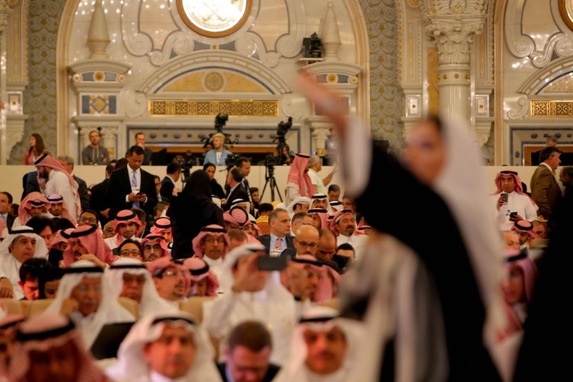 جوانب من مؤتمر مبادرة مستقبل الاستثمار