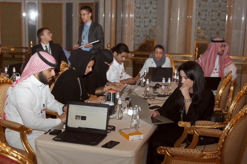 جوانب من مؤتمر مبادرة مستقبل الاستثمار