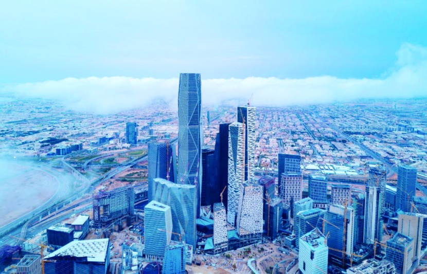 هطلت أمطار من متوسطة إلى غزيرة على مدينة الرياض