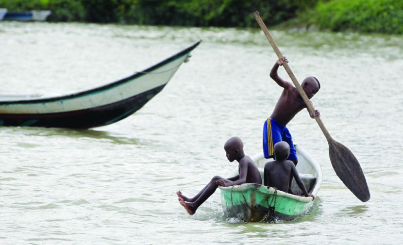 مرح في الماء