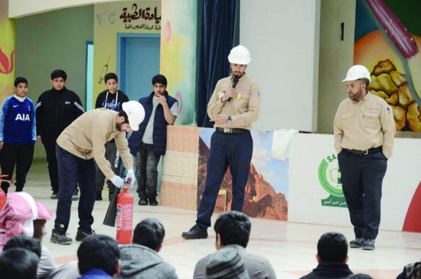 «السعودية للكهرباء» تدرب أكثر من 22 ألف طالب وطالبة على السلامة ومكافحة الحرائق في 8 مدن