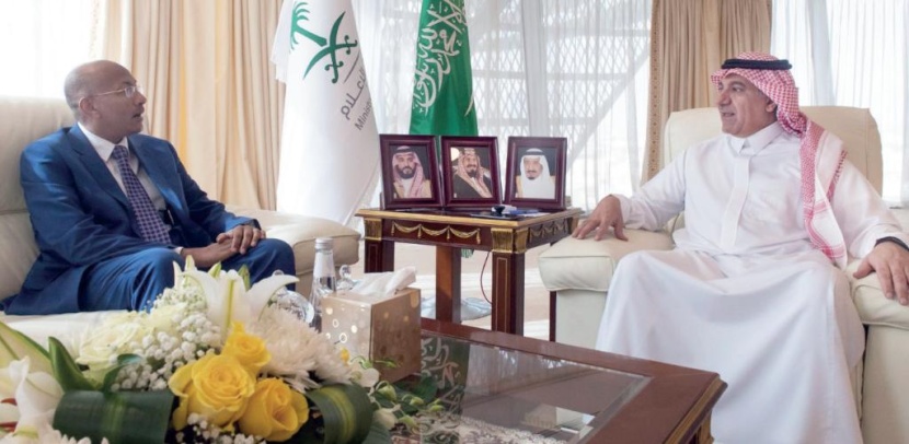 وزير الإعلام يبحث مع سفيري السودان ولبنان سبل التعاون