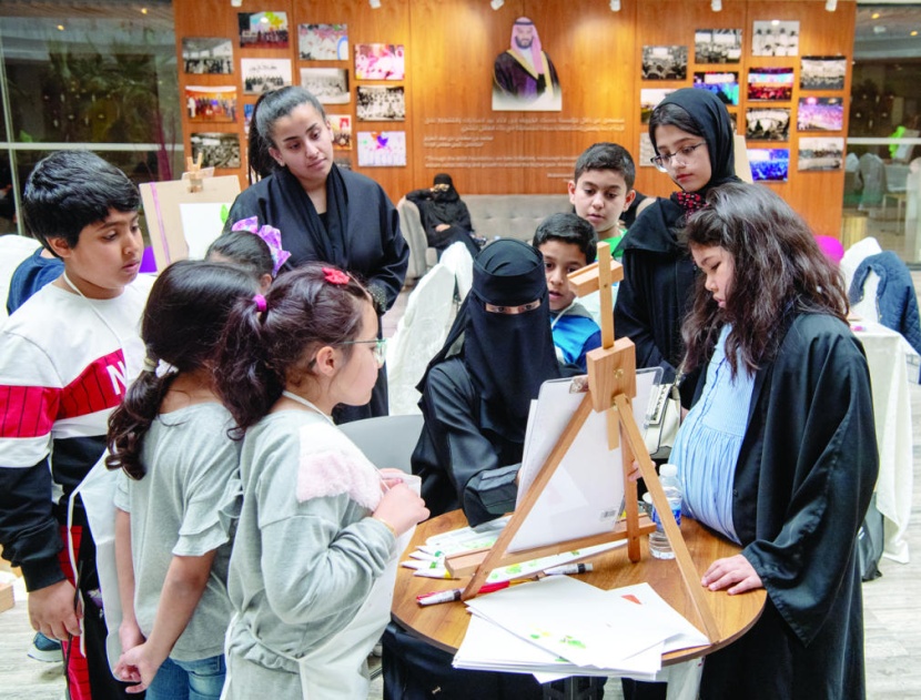 بالفن التشكيلي .. «مسك للفنون» تحفز الإبداع وتعزز الثقة بالنفس