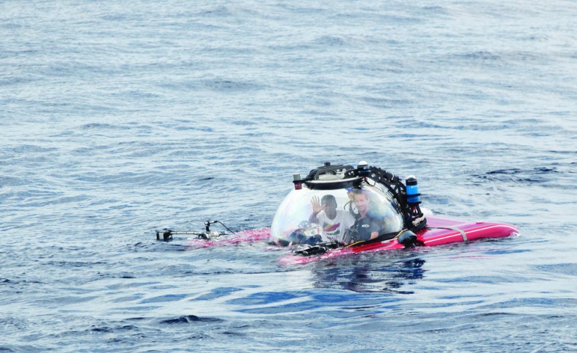 خطاب رئاسي من أعماق المحيط