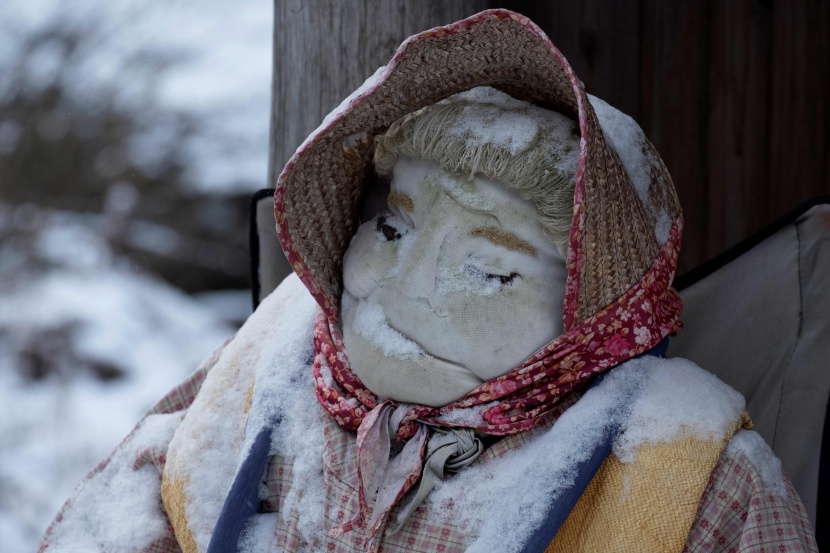 دمى ضخمة تضخ الحياة في قرية يابانية هجرها سكانها