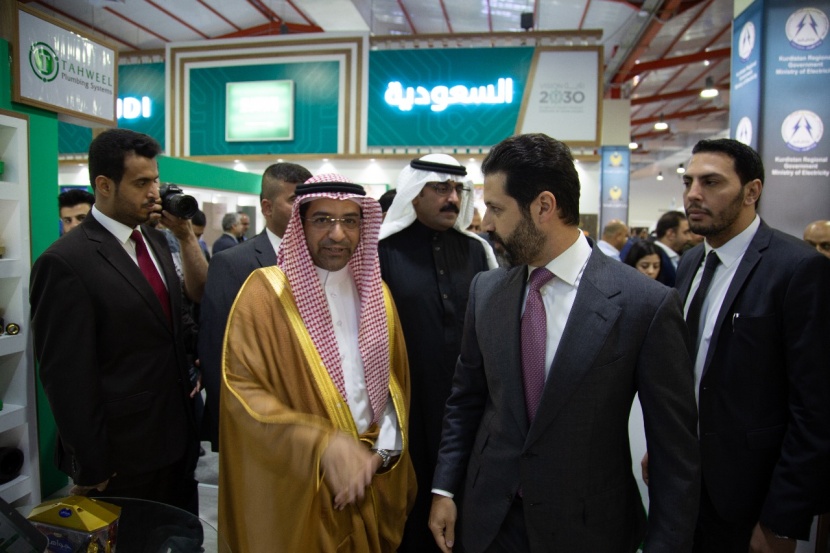 مشاركة سعودية لافتة تحت مظلة "الصادرات السعودية" في معرض أربيل الدولي للبناء