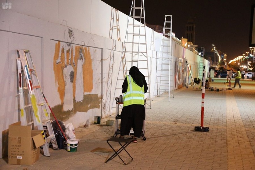 أمانة الرياض تطلق فعالية "تجميل الجداريات" بمشاركة نخبة من المواهب الوطنية