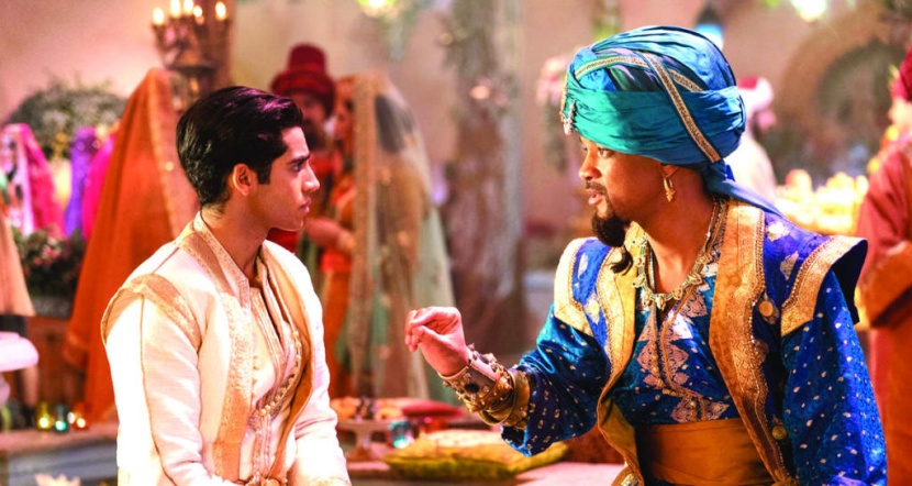 ويل سميث يضفي لمسته الخاصة على شخصية جني مصباح علاء الدين