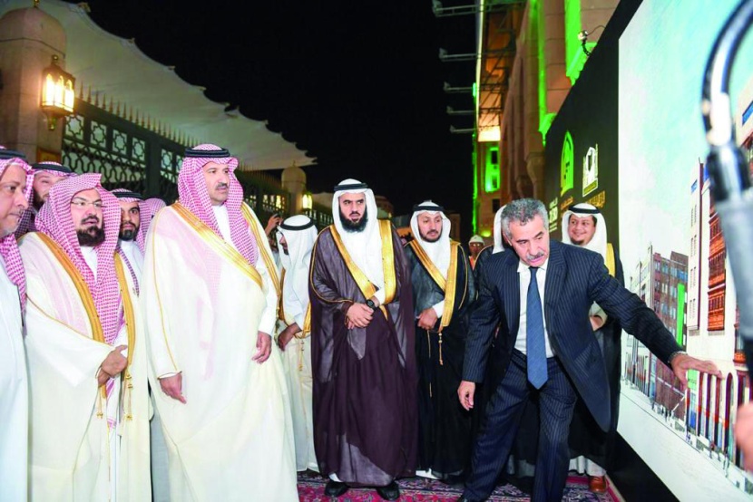 أمير المدينة المنورة يدشن الأعمال الإنشائية لمشروع متحف السلام