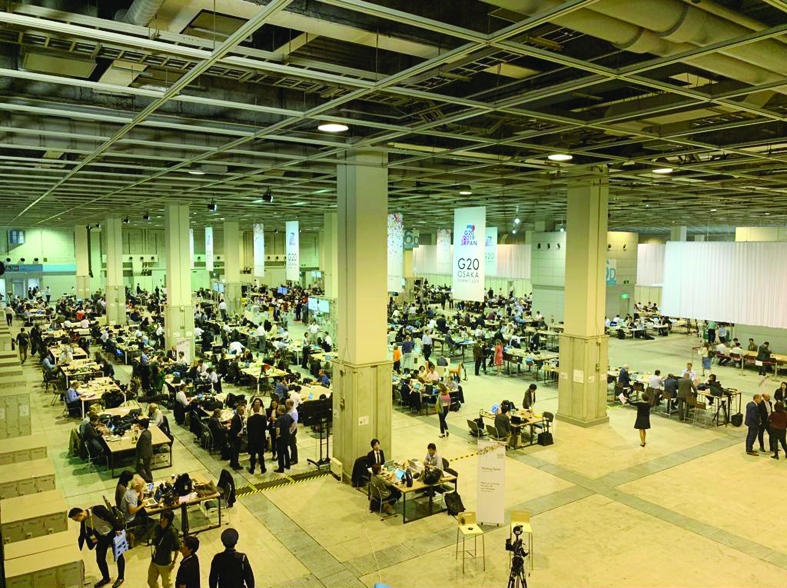 الشبانة يتابع أداء الوفد الإعلامي السعودي المكلف بتغطية قمة الـ20