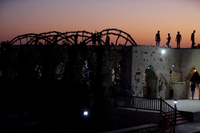 النواعير لا تزال تدور على ضفاف الفرات