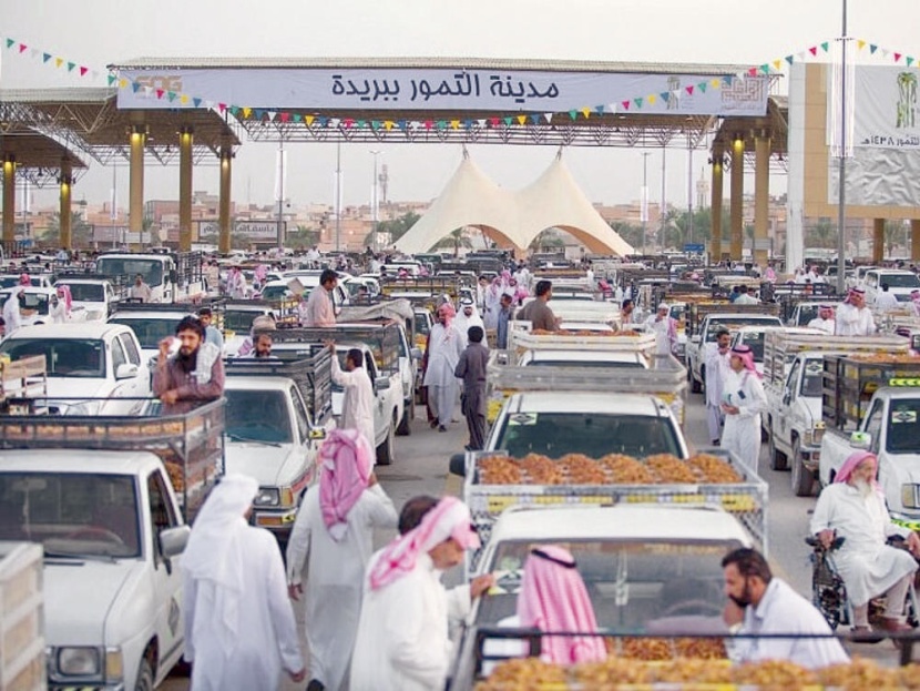 انطلاق «تمور بريدة» بفعاليات تستمر 35 يوما