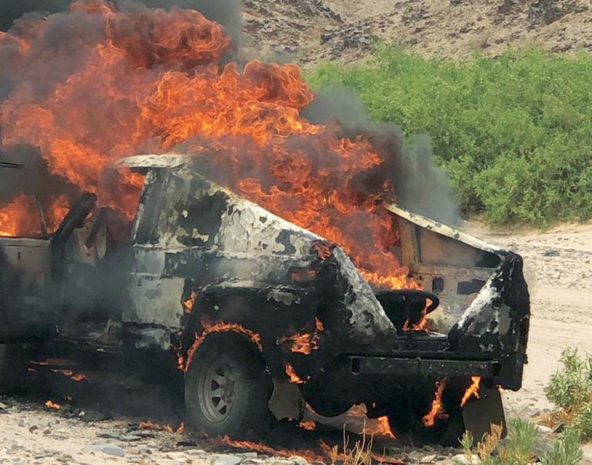 أحتراق .. وسيلفي