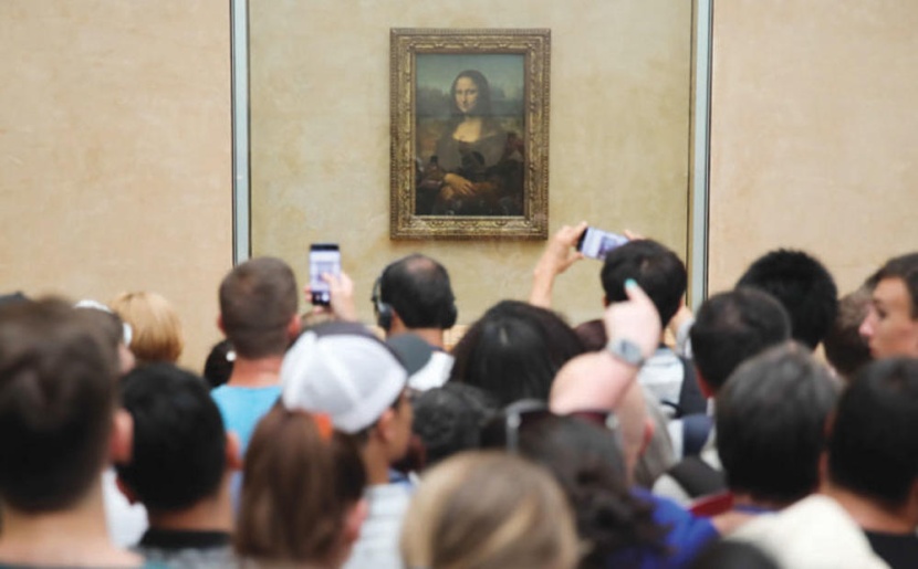 الموناليزا تثير غضب زوار اللوفر