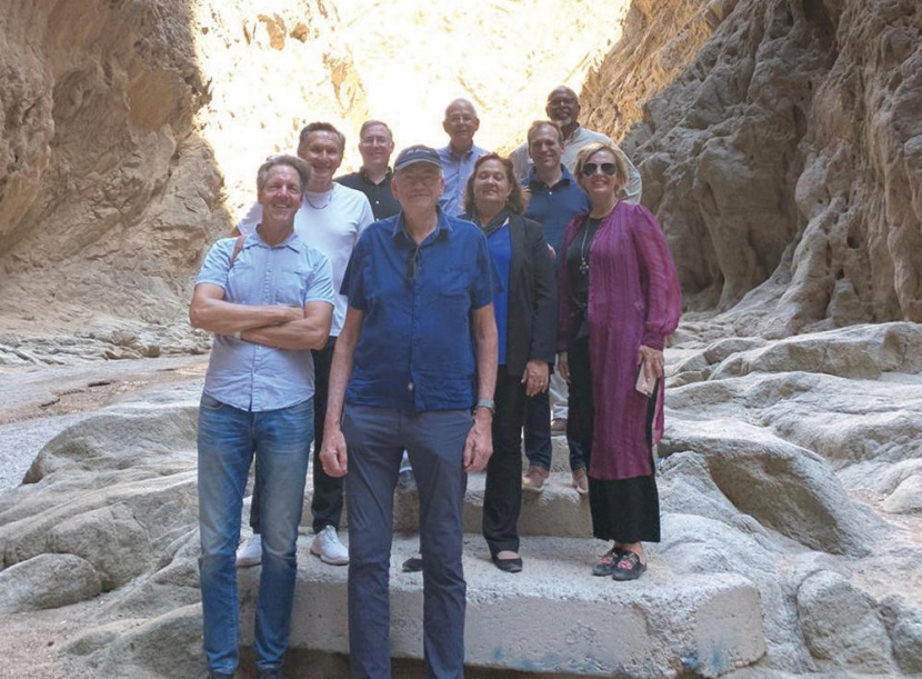 وفد القيادات المسيحية الإنجيلية يطلع على مناطق نيوم الأثرية