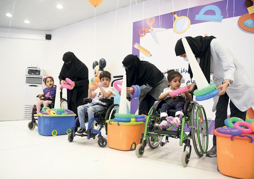 مراكز جمعية الأطفال المعوقين تستقبل طلابها بأنشطة ترفيهية