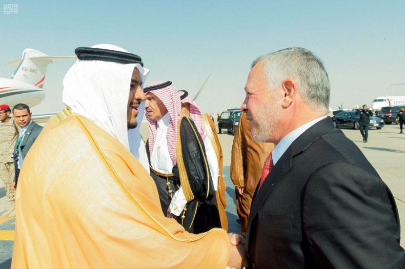 ملك الأردن يغادر الرياض