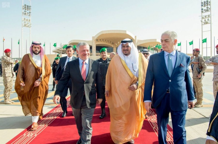 ملك الأردن يغادر الرياض
