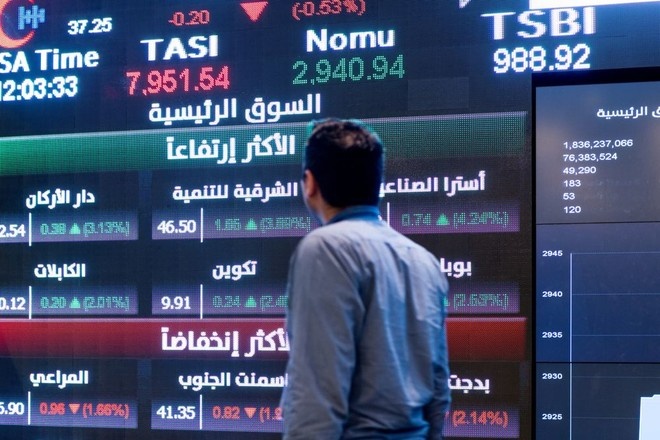 822.6 مليون ريال صافي مشتريات الأجانب المؤهلين في الأسهم السعودية بنهاية الأسبوع الماضي