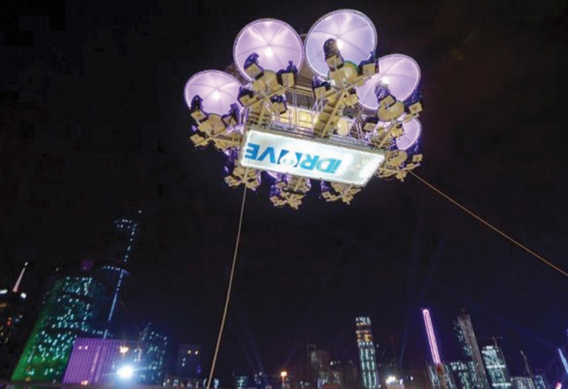 45 دقيقة تجربة مشوقة لزوار موسم الرياض في المطعم المعلق