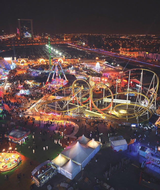 ضمن فعاليات «موسم الرياض» .. «كنز نمار» والألعاب المائية والنارية تحد جديد لهواة المغامرة