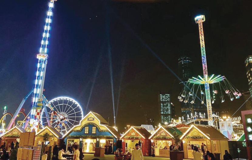 ضمن فعاليات «موسم الرياض» .. «كنز نمار» والألعاب المائية والنارية تحد جديد لهواة المغامرة