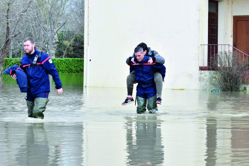 فيضانات فرنسا