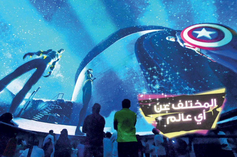 «تجربة مارفل» رحلة لعالم من الخيال والمتعة في «موسم الرياض»