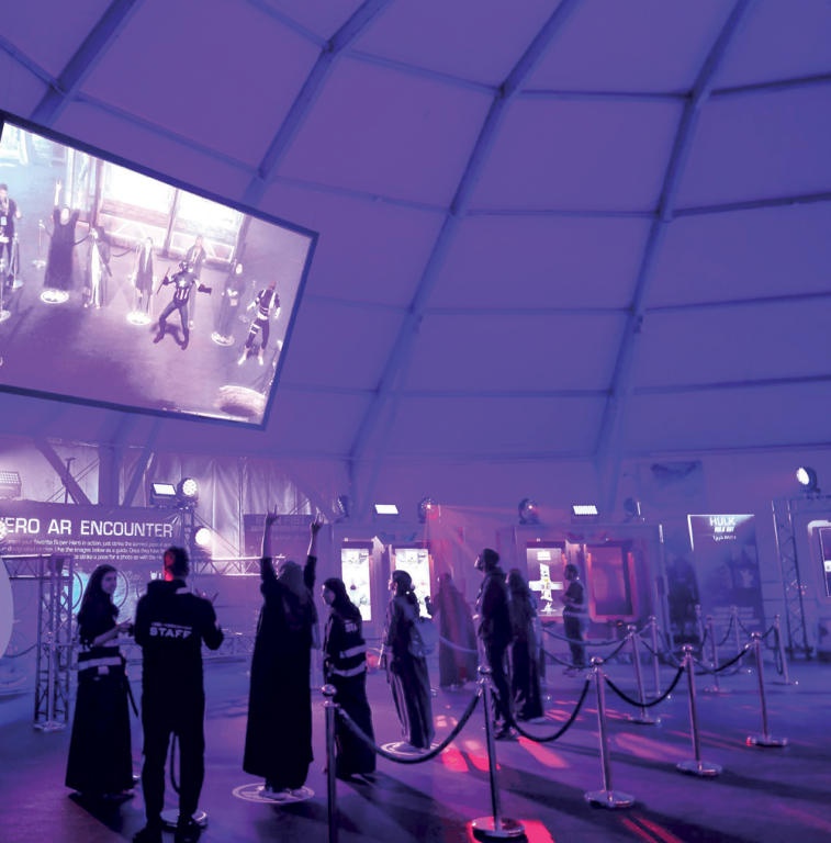 «تجربة مارفل» رحلة لعالم من الخيال والمتعة في «موسم الرياض»