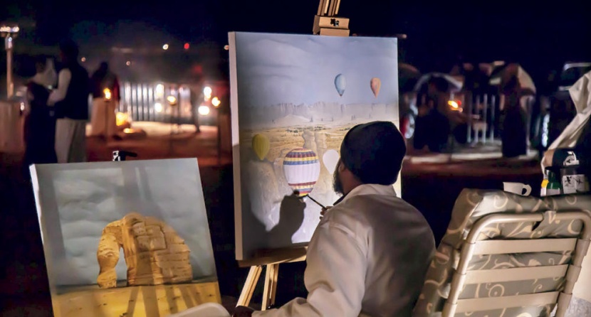 بألحان مستلهمة.. عمر خيرت يحلق بزوار «طنطورة» بين تضاريس العلا