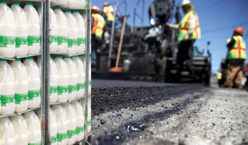 رصف الطرق باستخدام علب الحليب .. أوفر مالا وأعلى جودة