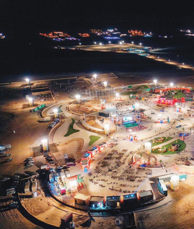 «صحارى الرياض» .. ليال شتوية ممزوجة بالتحدي والمناظر الخلابة