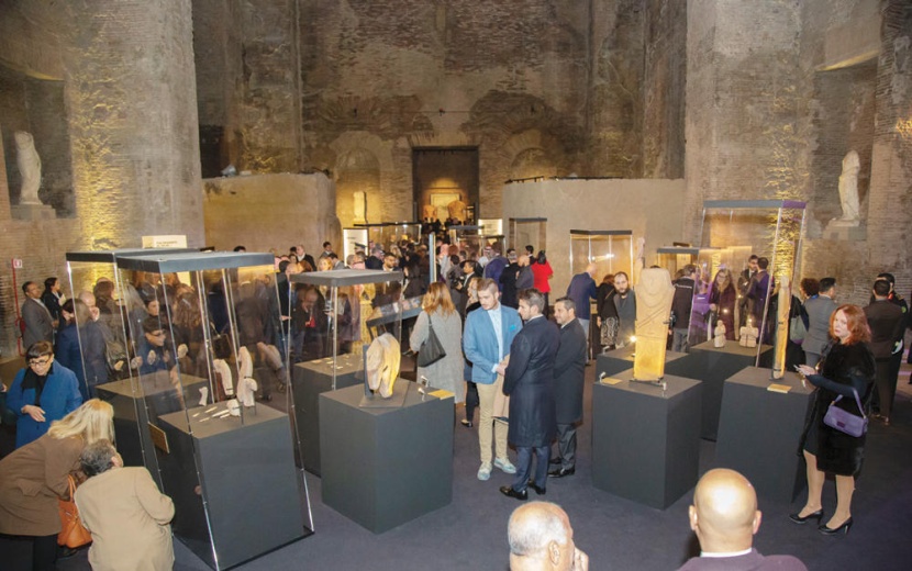 «روائع المملكة» في روما .. كنوز نادرة تجذب الإيطاليين