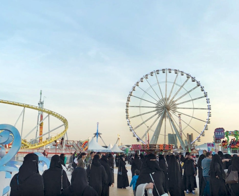 بعد تمديد «الترفيه» .. «ونتر وندر لاند» تصافح زوارها شهرين إضافيين