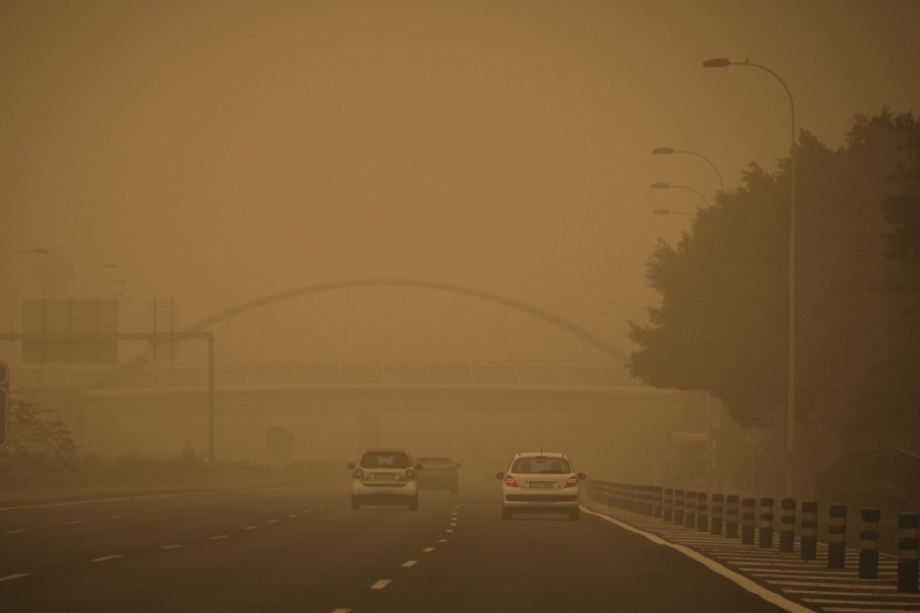 عاصفة من الصحراء الكبرى تغلق المجال الجوي لجزر الكناري 